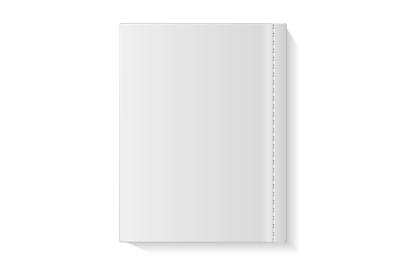 Blank File Folder Mockup for Graphics and Illustrations