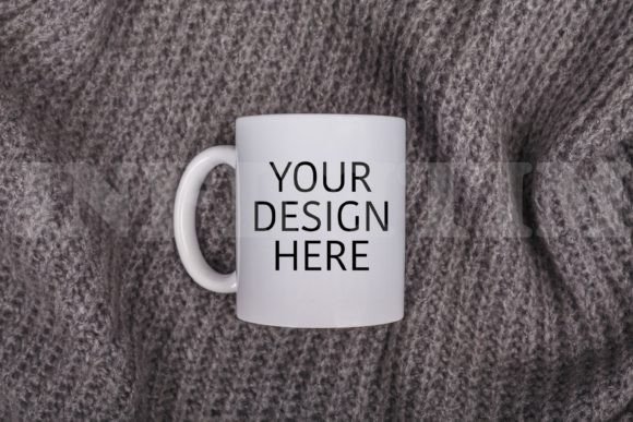 Coffee Mug Mockup Winter Mug Mock Up for Graphics and Mugs Amp