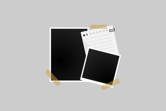 Elegant Photo Frame Mockup Mood Board - Graphic Templates for Creative Sellers