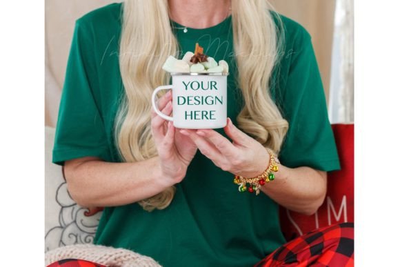 Enamel Mug Christmas Mockup for Mugs Amp Graphics