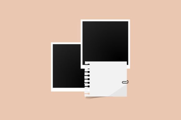 Memories Elegant Photo Frame Mockup - A Graphic Template for Handmade Creations