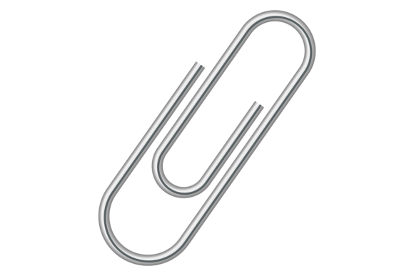 Paper Clip Mockup: Realistic Metal Graphics for Branding