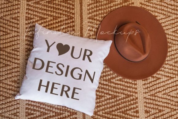 Throw Pillow Mockup: A Graphics Asset for Pillows Amp