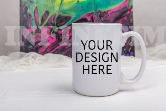 White Coffee Mug Mockup 15 Oz Review